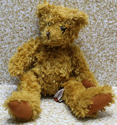 #ad VINTAGE BEAR WORKS PLUSH BEAR 2005 BROWN 9 IN. WITH HIDDEN POUCH