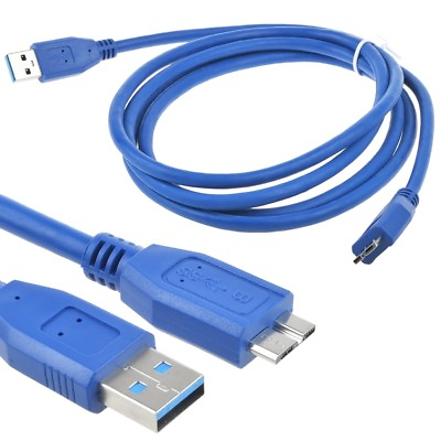#ad USB 3.0 Power Charger Data Cable Cord Lead For Seagate Portable Hard Drive Disk $6.49