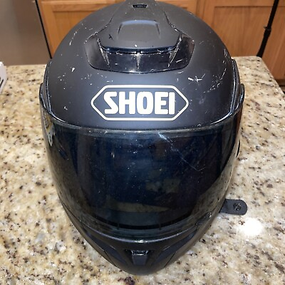 #ad Shoel Multitec Motorcycle Dot Helmet Black Medium
