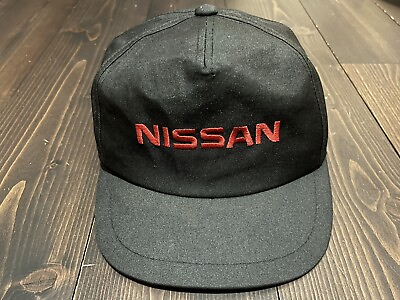 #ad USED NISSAN JDM GENUINE STAFF CAP NOT FOR SALES BLACK