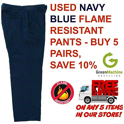 #ad Used Flame Resistant FR Work Pants Cintas RedKap Unfirst Gamp;K