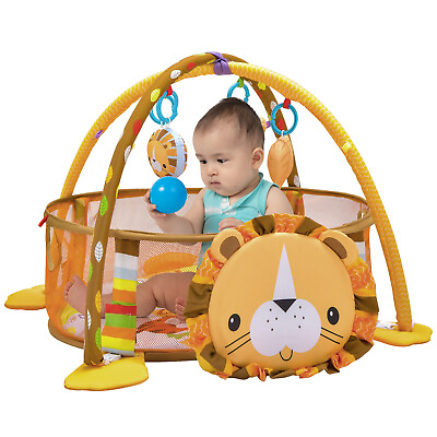 #ad 4 in 1 Baby Play Center Baby Play Gym w Soft Padding Mat amp; Arch Design