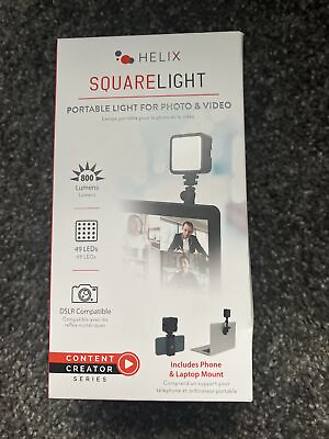 #ad Helix Square Light Black NEW Free Shipping