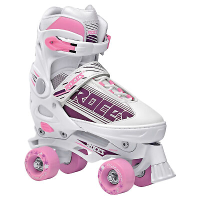 #ad Roces Quaddy Girl Adjustable Girls Roller Skates