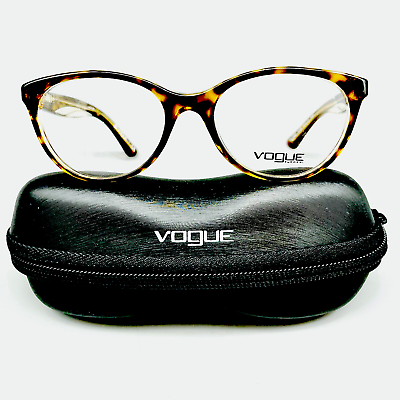 #ad Vogue VO 2962 1916 Women Eyeglasses Demo Lenses 51 17 135mm HAVANA 100% Original