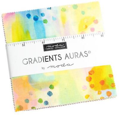 #ad Gradients Auras Moda Charm Pack 42 100% Cotton 5quot; Precut Fabric Squares