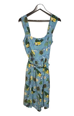 #ad Women’s ModCloth Large Dress Tropical Turtles