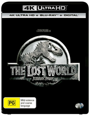 #ad The Lost World: Jurassic Park 4K UHD Blu ray Digital Region B Blu ray