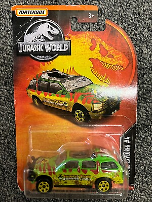 #ad FORD EXPLORER #x27;93 Jurassic Park World Vehicle 1993 Matchbox Dirty Variant #4