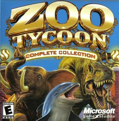 #ad Zoo Tycoon Complete Collection PC Computer Game Marine Mania Microsoft Tested