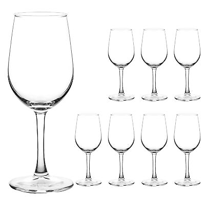 #ad Wine Glasses Set of 8 11.5 Oz All Purpose Red or White Wine Glass with Stem