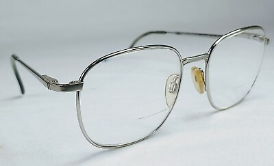 #ad Luxottica Titanium 1009 Eyeglasses Sunglass Frames Italy. 56 19 140 silver