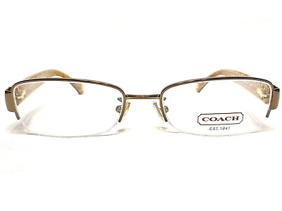 #ad NEW Coach HC5027B 9094 Cecily Womens Brown Tortoise Eyeglasses Frames 50 17 135