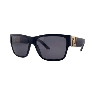 #ad Versace VE4296 Black Sunglasses 59mm 16mm 145mm GB1 81 DEFECT