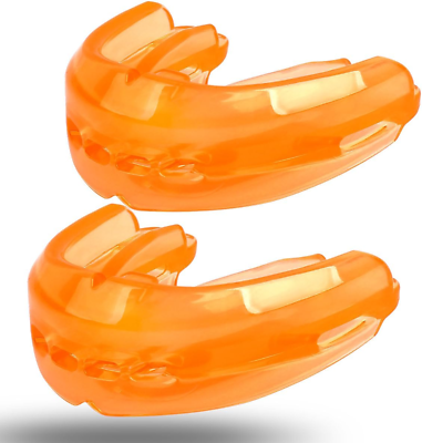 #ad 2Pcs Sport Mouth Guard Youth Adult Mouthguard for Braces Mouth Guard for Brac