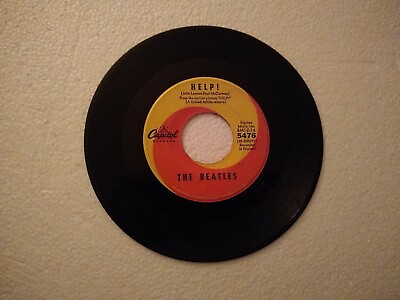 #ad The Beatles I#x27;M DOWN HELP VINYL 45 RPM Record #5476