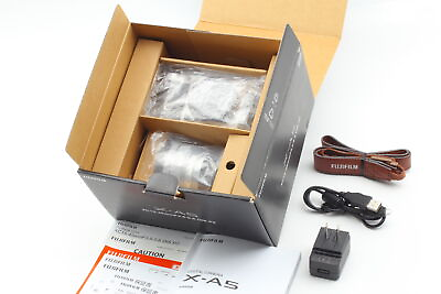 #ad MINT Fujifilm X A5 24.2MP Silver Digital Camera XC15 45MM F3.5 5.6 OIS PZ Lens