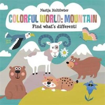 #ad Mountain Colorful World Board book By Nastja Holtfreter GOOD