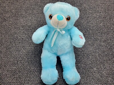 #ad Blue Bear Stuffed Plush Toy 11quot;