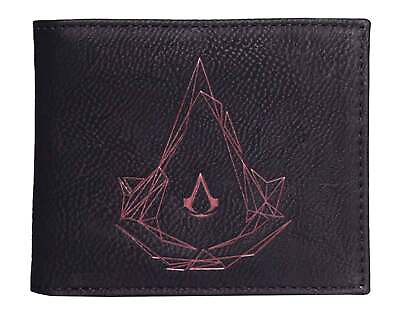 #ad Assassins Creed Wallet Classic Logo new Official Bifold Black