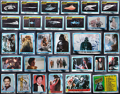 #ad 1980 Topps Star Wars Empire Strikes Back Cards Complete Your Set U Pick 134 264