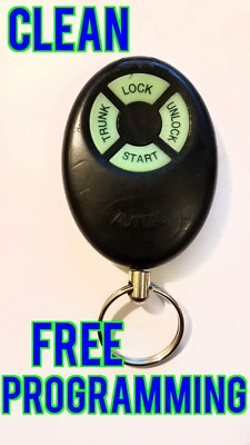 #ad CLEAN TESTED AVITAL KEYLESS ENTRY REMOTE CONTROL TRANSMITTER ALARM FOB I5M5647*