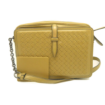 #ad BOTTEGA VENETA BV Shoulder Bag Intrecciato Leather Brown $576.00