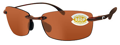#ad Costa Del Mar Men#x27;s Ballast Sunglasses Tortoise Copper Polarized 580P 60 mm