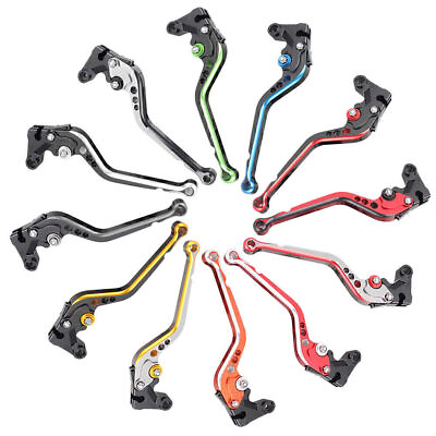 #ad Double color Long Brake Clutch Levers for DUCATI MONSTER M400 1999 03 ST2 Motor