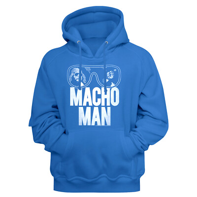 #ad Macho Man Randy Savage Sunglasses Hoodie Costume Wrestler Fighter Legend Sweater