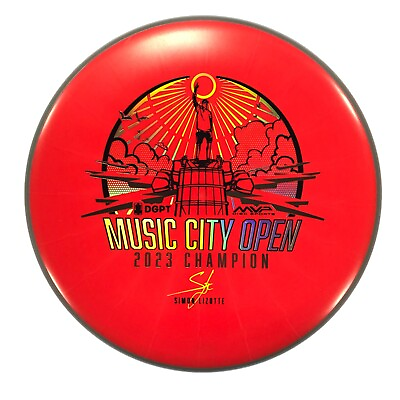 #ad DISC GOLF AXIOM FISSION PROXY MUSIC CITY OPEN CHAMPION SIMON LIZOTTE 173g RED