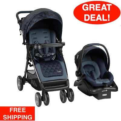 #ad Baby Travel System Stroller Infant Car Seat Memory Foam Newborn Safety Navy Camo