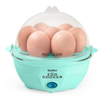#ad MyMini Premium 7 Egg Cooker Teal