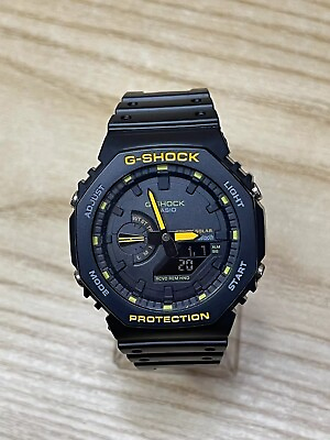 #ad Casio G Shock GA 2100 Men#x27;s Analog Digital Black Casioak Watch