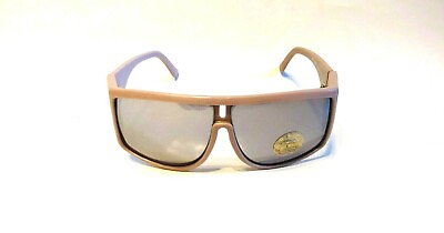 #ad Vintage 90#x27;s Wrap Around Sun Shield Sports Sunglasses M.Gray