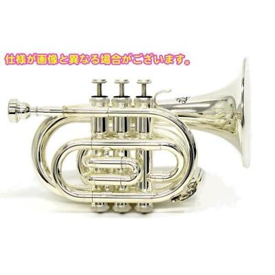 #ad J.Michael mini pocket trumpet TR 400PSL with Case