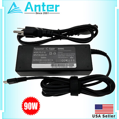 #ad 90W Adapter Charger for Dell Precision 5550 5560 5760 5750 3540 3541 3550