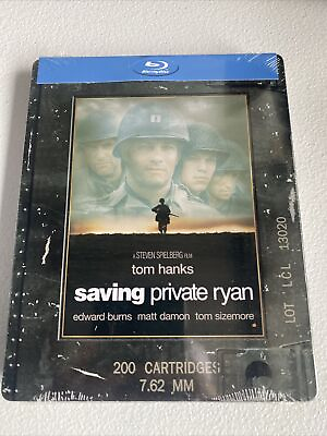 #ad Saving Private Ryan Steelbook Metalpak Blu ray Limited Edition New Tom Hanks
