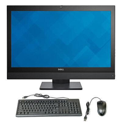 #ad Dell Desktop Computer i5 All In One 8GB RAM 500GB HDD Windows 10 Pro Wi Fi