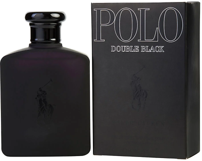 #ad Polo Double Black 4.2 oz by Ralph Lauren Mens Eau De Toilette Spray New amp; Sealed