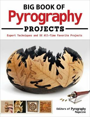 #ad Big Book of Pyrography Projects: Expert Techniques and 23 All