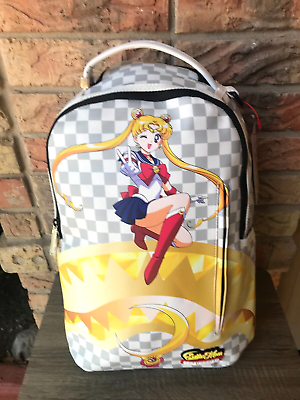 #ad Sprayground SAILOR MOON WINK DLXV Backpack Faux Leather Official Collab Bag