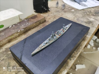 #ad 1 2000 HMS Incomparable battleship cruiser model finished product