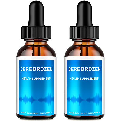 #ad 2 Pack Cerebrozen Drops Advanced Formula Healthy Blood Support Supplement