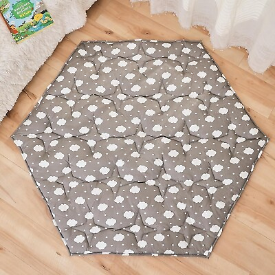 #ad Hexagon Baby Play Mat for Floor45quot;×52quot; Thicken Ultra Soft Playmat fits Regalo P
