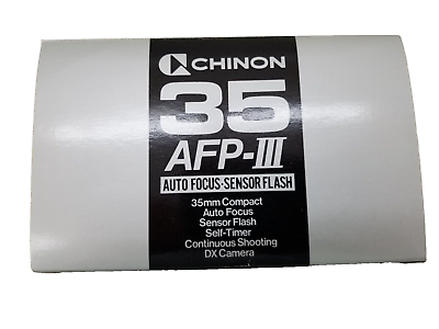 #ad Chinon 35M AF Multi Auto Focus Program 35mm f2.8 film Camera w Manual New
