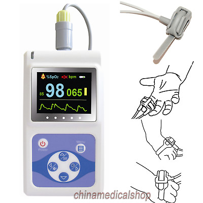 #ad USA Neonatal Infant pediatric Kids Born Pulse Oximeter Spo2 Monitor PC software