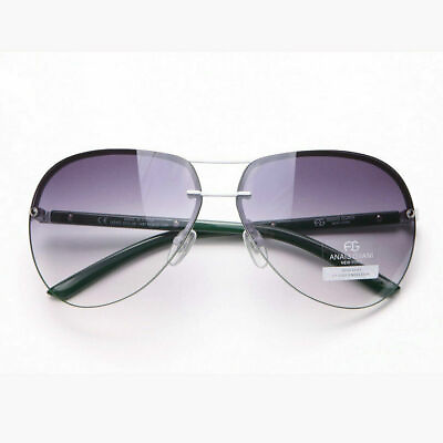 #ad Women#x27;s Fashion Polarized Aviator Driving Sunglasses with Metallic Line Accent