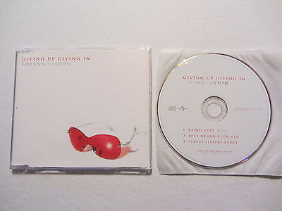 #ad SHEENA EASTON Giving Up Giving In 2000 EUROPEAN 3 versions collectors CD single