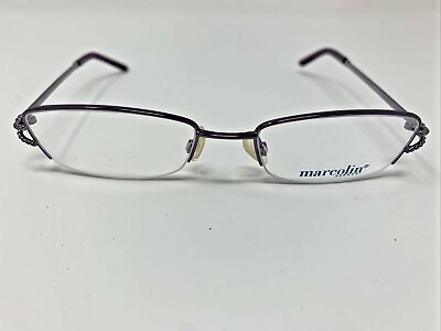#ad Marcolin Eyeglasses Frames MA7288 Col078 51 18 135 Purple YJ37